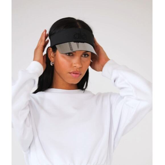 Alo Yoga Hat Airlift Solar Visor Smoke Shield Athletic Golf Running One Size - Picture 1 of 12